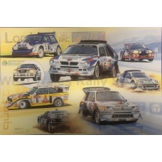 Group B Supercar Collection Limited Edition Print 